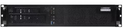 کیس رکمونت Green مدل G535-2U به همراه پاور