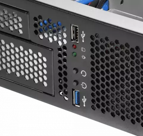 کیس رکمونت Green مدل G535-2U به همراه پاور