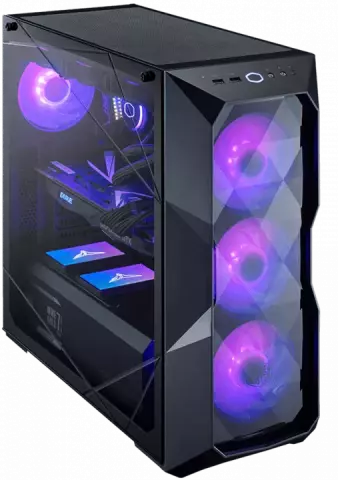 کیس گیمینگ Cooler Master مدل MasterBox TD500 Crystal