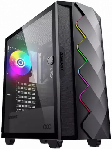 کیس گیمینگ GameMax مدل Diamond COC WT