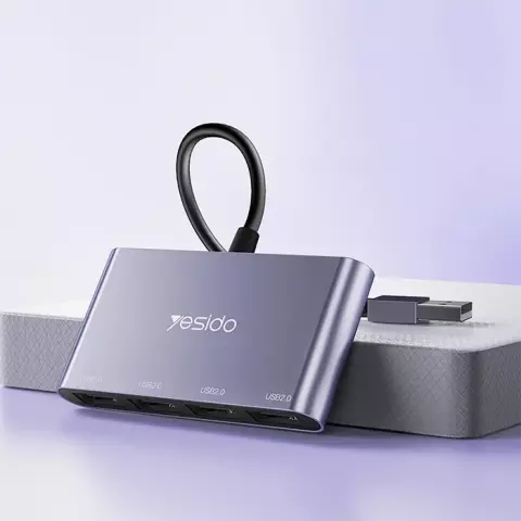 هاب 4 پورت Yesido مدل HB12
