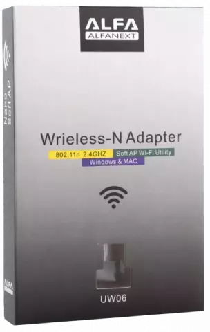 کارت شبکه USB بی سیم ALFA مدل UW06