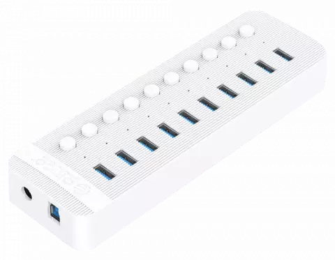 هاب 10 پورت کلیددار ORICO مدل CT2U3-10AB