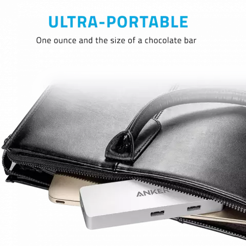 هاب 4 پورت ANKER مدل PREMIUM USB-C