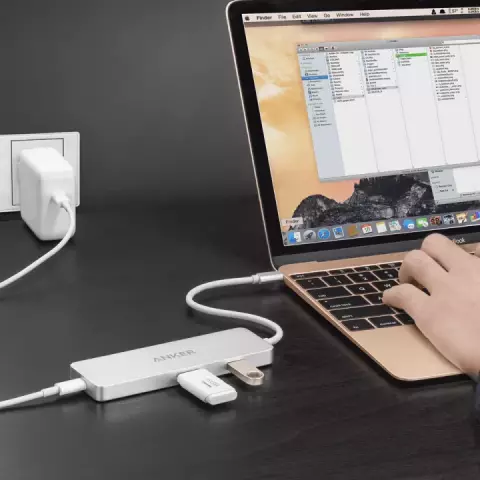 هاب ANKER مدل PREMIUM USB-C