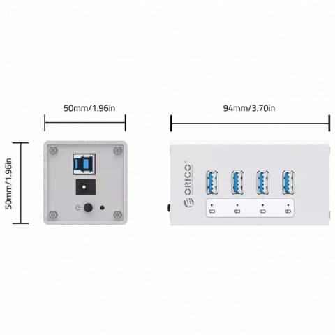 هاب ORICO مدل A3H4-V1-EU