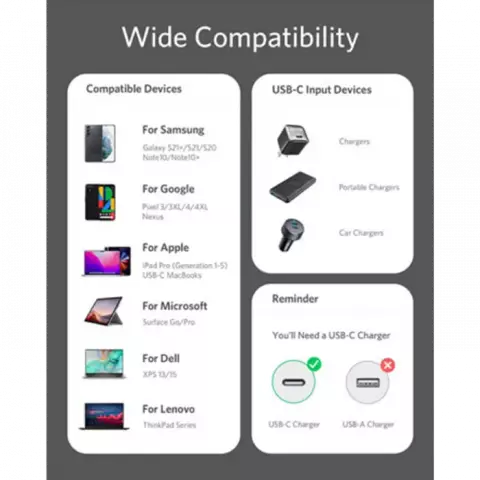 کابل شارژ 1.8 متری USB Type-C انکر مدل PowerLine III Flow A8553