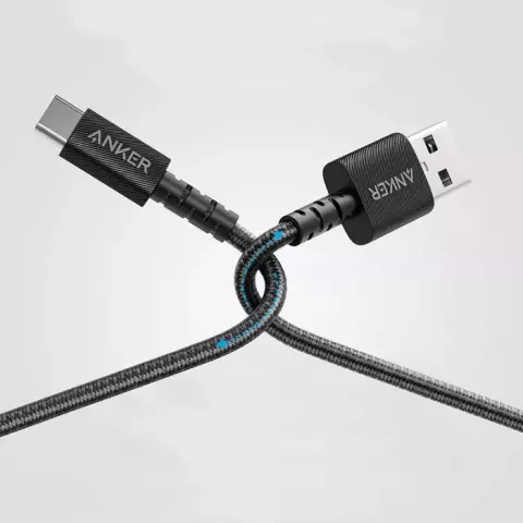 کابل شارژ 1.8 متری USB به Type-C انکر مدل PowerLine Select Plus A8023