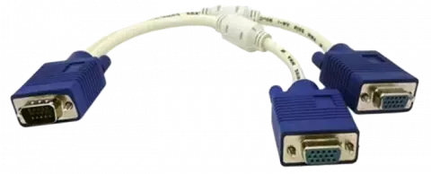 کابل 30 سانتی متری VGA دو به یک VOX