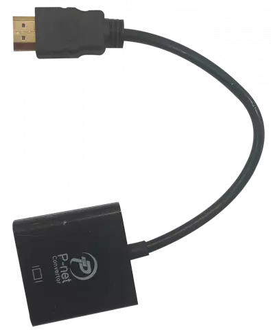 کابل تبدیل HDMI به VGA و AUDIO به همراه AUX پی نت