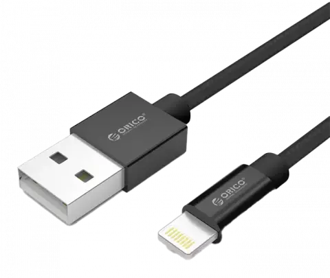 کابل شارژ 1 متری USB به Lightning اوریکو مدل LTF-10-V1-BK-PRO-BP