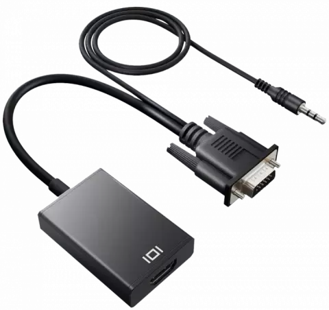 کابل تبدیل VGA/AUX به HDMI رویال مدل RV-315