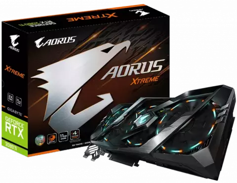 کارت گرافیک  GIGABYTE مدل GAMING AORUS GeForce RTX 2080 Ti XTREME