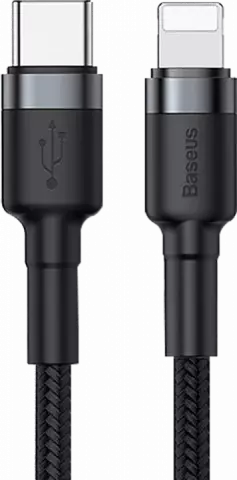 کابل شارژ 1 متری TYPE-C به BASEUS LIGHTNING مدل CATLKLF-DG1