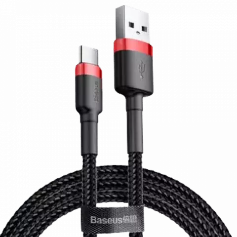 کابل شارژ 1 متری USB به TYPE-C باسئوس مدل CAFULE