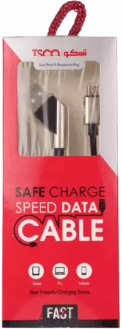 کابل شارژ 1 متری USB به TSCO MICRO USB مدل TC-A24