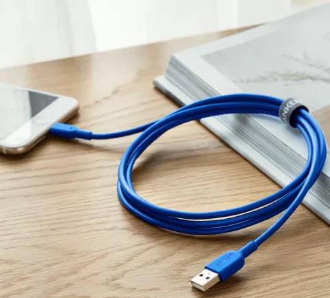 کابل شارژ 3 متری USB به ANKER LIGHTNING مدل A8434H31