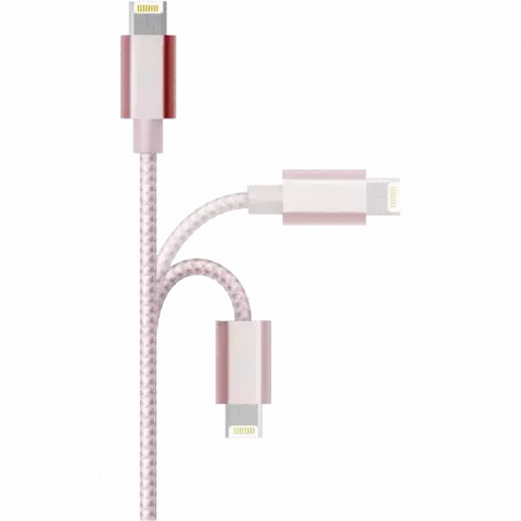 کابل شارژر 1.2 متری PROMATE مدل LINKMATE-MUL USB TO LIGHTNING