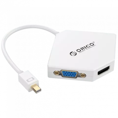 تبدیل Mini DisplayPort ORICO به HDMI+DVI+VGA مدل DMP-HDV3