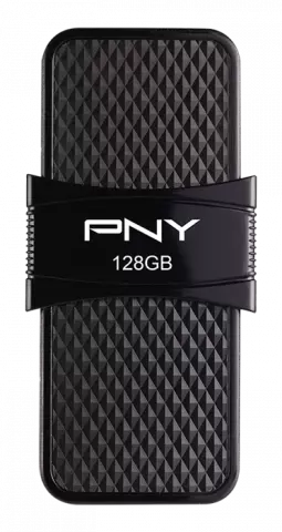 فلش مموری 128 گیگابایت PNY مدل  DUO LINK