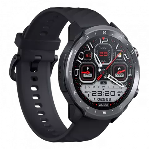 ساعت هوشمند Xiaomi مدل Mibro Watch A2 با بند اسپورت مشکی