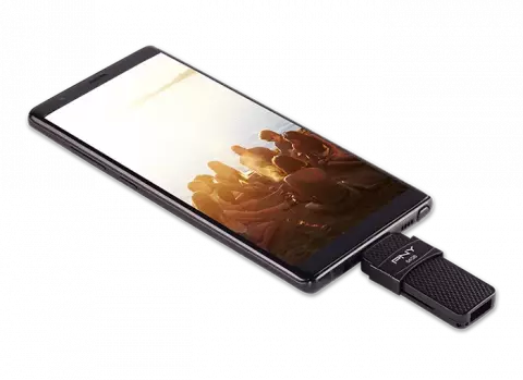 فلش مموری 64 گیگابایت PNY مدل  DUO LINK