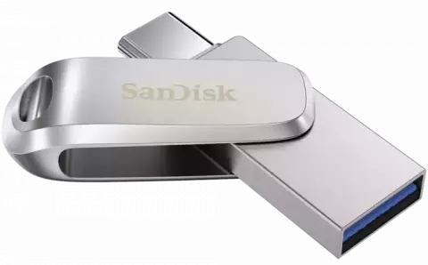 فلش مموری 64 گیگابایت Sandisk مدل  Ultra Dual Drive Luxe