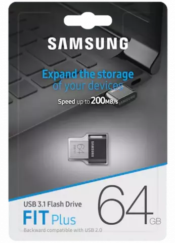 فلش مموری 64 گیگابایت Samsung مدل  FIT Plus