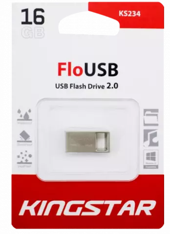 فلش مموری 16 گیگابایت KINGSTAR مدل FLO KS234