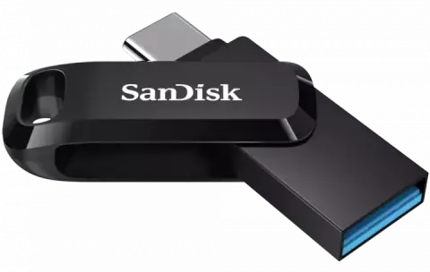 فلش مموری 128 گیگابایت Sandisk مدل  ULTRA DUAL DRIVE GO