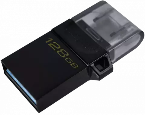فلش مموری 128 گیگابایت Kingston مدل DataTraveler Microduo3 G2