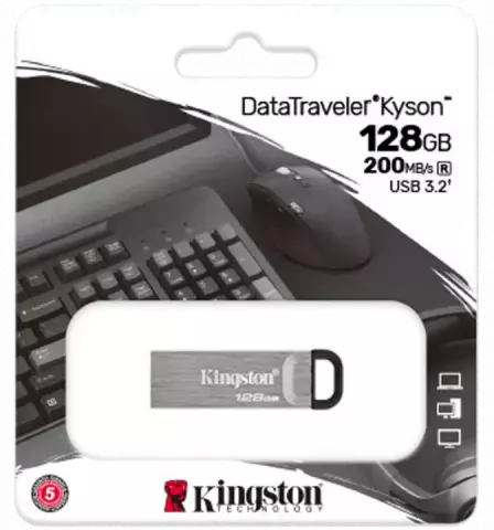 فلش مموری 128 گیگابایت Kingston مدل DataTraveler Kyson