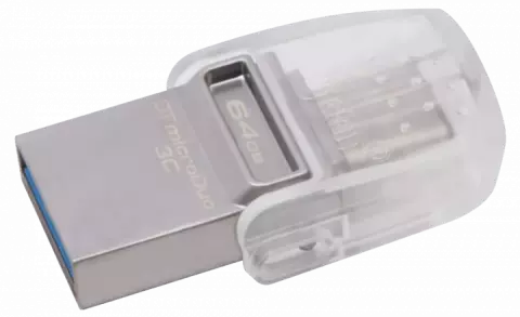 فلش مموری 64 گیگابایت Kingston مدل DataTraveler microDuo 3C