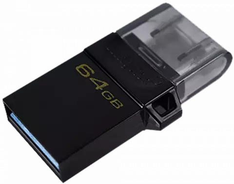 فلش مموری 64 گیگابایت Kingston مدل DataTraveler MicroDuo 3 G2