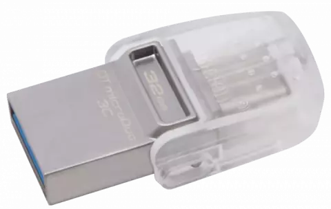 فلش مموری 32 گیگابایت Kingston مدل DataTraveler microDuo 3C