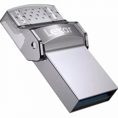 فلش مموری 32 گیگابایت Lexar مدل JumpDrive Dual Drive D35c