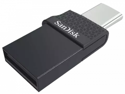 فلش مموری 32 گیگابایت Sandisk مدل  DUAL DRIVE USB TYPE-C