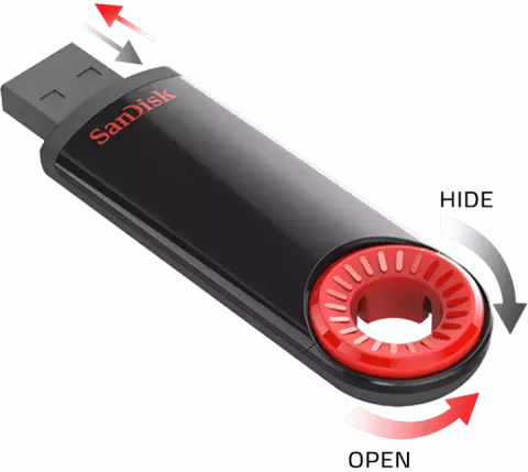 فلش مموری 16گیگابایت Sandisk مدل CRUZER DIAL