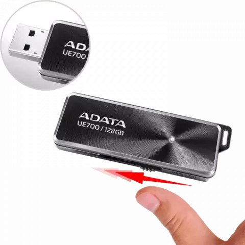 فلش مموری 128گیگابایت Adata مدل UE700