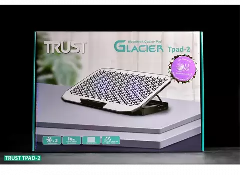 خنک کننده لپ تاپ  Trust مدل GLACIER TPAD-2