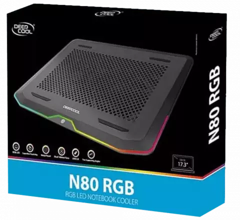 خنک کننده لپ تاپ  Deepcool مدل  N80 RGB
