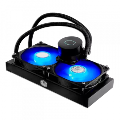خنک کننده پردازنده  Cooler Master مدل MasterLiquid ML240L V2 Blue