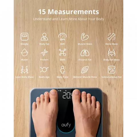 ترازو هوشمند Eufy مدل Smart Scale P2 T9148