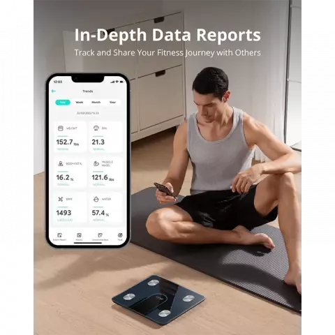 ترازو هوشمند Eufy مدل Smart Scale P2 T9148