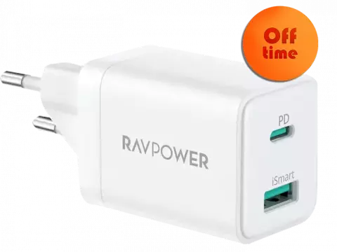 شارژر دیواری RAVPOWER مدل  RP-PC168