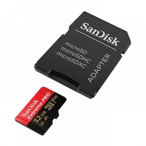 مموری کارت 32 گیگابایت Sandisk مدل Extreme PRO microSD کلاس 10 استاندارد UHS-I U3