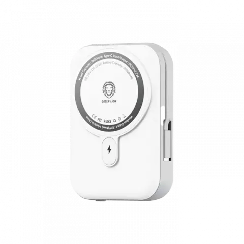 پاور بانک 20000 میلی‌آمپر ساعت Green Lion مدل  Monaco MagSafe