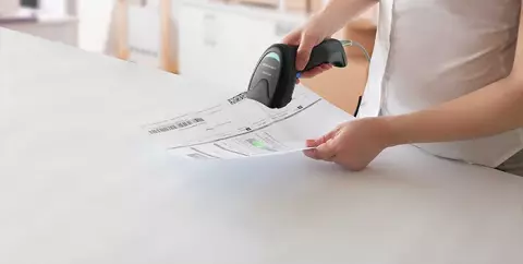 بارکد خوان سیمی DATALOGIC مدل QUICKSCAN QD2220