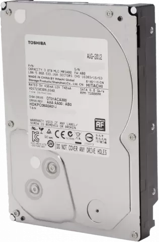 هارد اینترنال 3ترابایت Toshiba مدل DT01ACA300