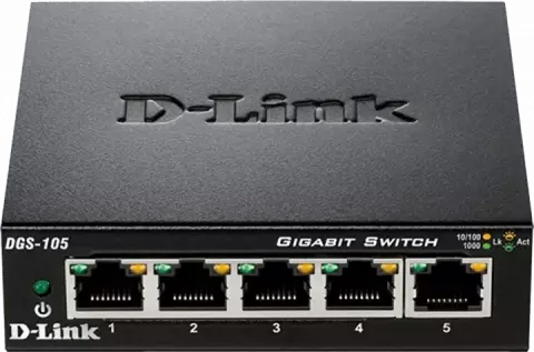 سوییچ 5 پورت D-Link مدل DGS-105